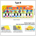 Piano Mat for Kids 80*30cm Toddlers Floor Keyboard Dance Mat Play Musical Carpet Music Instrument Toys Toddlers Girl Boy Gift