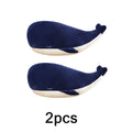 25CM Cartoon Super Soft Plush Toy Sea Animal Blue Whale Soft Toy Stuffed Animal Fish Children's birthday gift