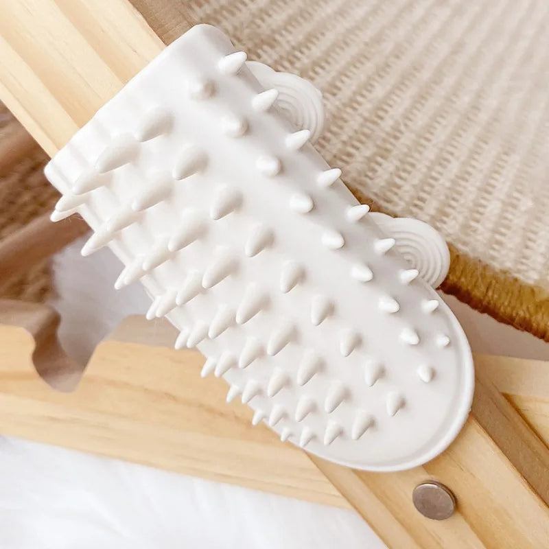 Pet Cat Hair Removal Massage Comb Cats Scratching Rubbing Brush Kitten Grooming Self Cleaning Wall Corner Cat Scratcher Combs