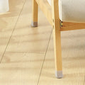 20 Pack Silicone Chair Leg Floor Protectors Gray